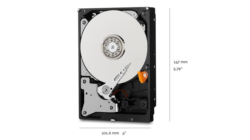 Disco rígido 1TB WD. Panel de conexiones